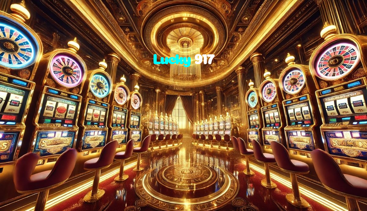 Lucky 917 casino presented on mobile device in Pakistan with slots and live games