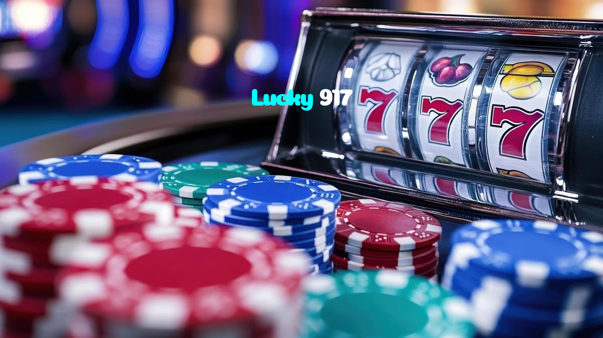 Lucky 917 casino presented on mobile device in Pakistan with slots and live games