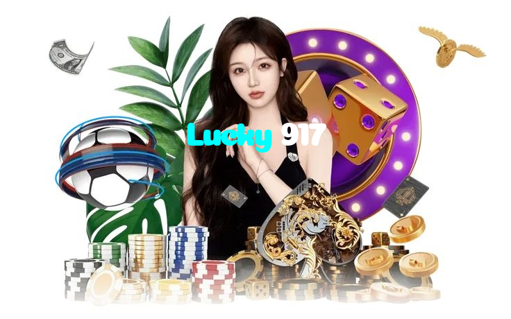 Lucky 917 casino presented on mobile device in Pakistan with slots and live games