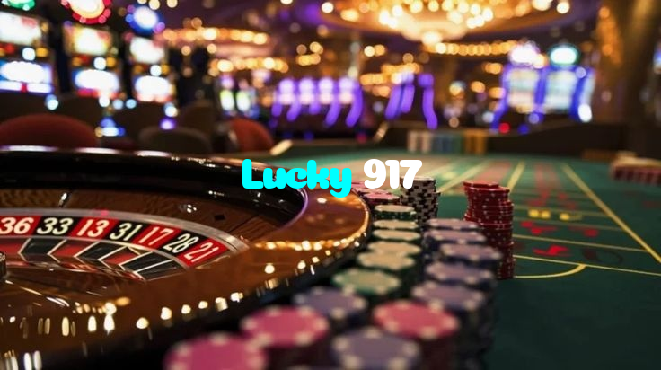 Lucky 917 casino presented on mobile device in Pakistan with slots and live games