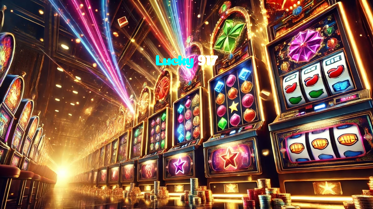 Lucky 917 casino presented on mobile device in Pakistan with slots and live games