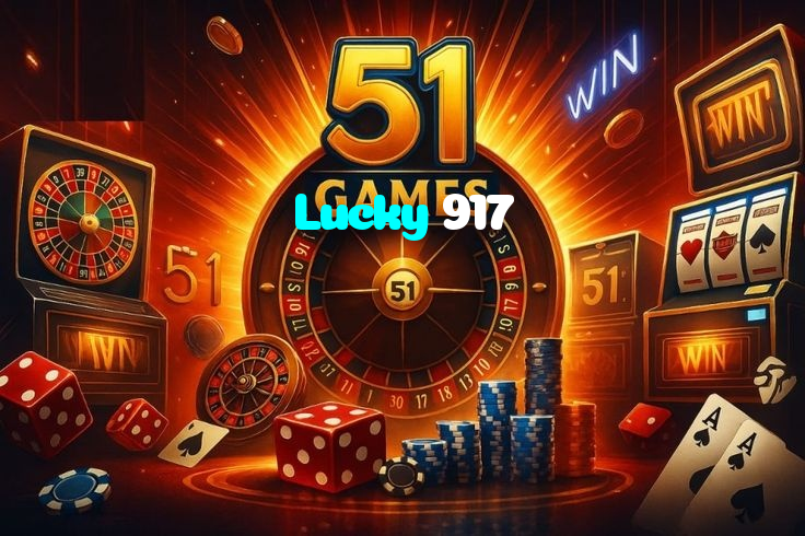 Lucky 917 casino presented on mobile device in Pakistan with slots and live games