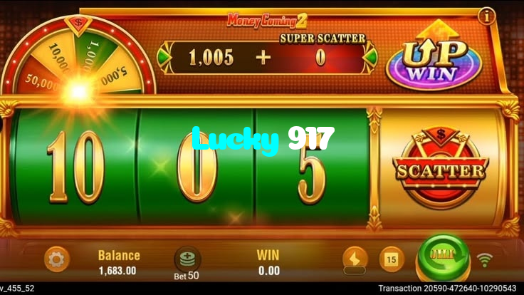 Lucky 917 casino presented on mobile device in Pakistan with slots and live games