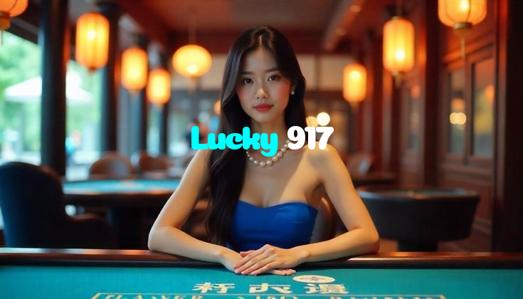 Lucky 917 casino presented on mobile device in Pakistan with slots and live games